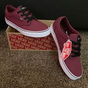 Vans Atwood Shoes - Red/Burgundy